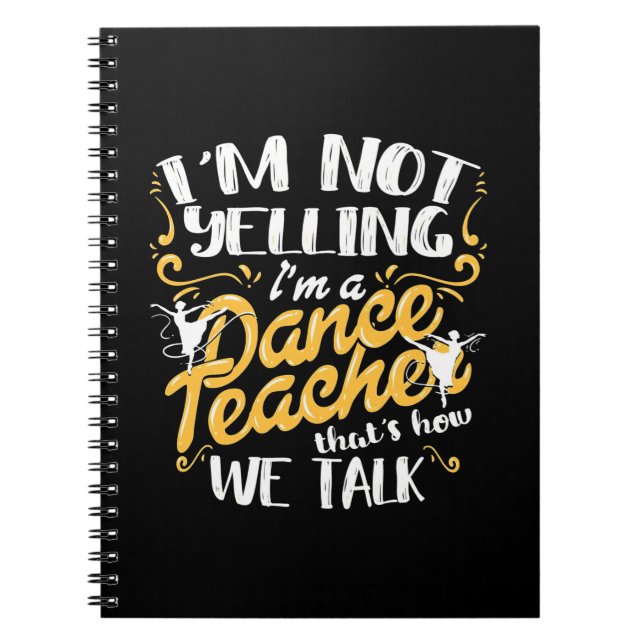 Cuaderno Soy Profesora De Baile (Frente)