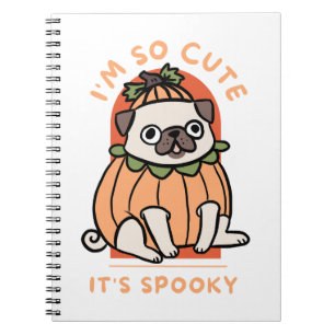 Cuaderno Soy Tan Cuidada Que Es Tonto De Halloween Pug De P