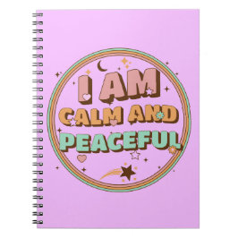 Cuaderno Soy Tranquilo Y Tranquilizador