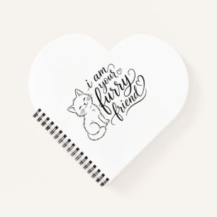 Cuaderno Soy tu amigo peludo Diseño de mascota linda