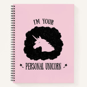 Cuaderno Soy tu Unicornio personal