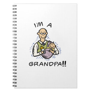 Cuaderno Soy un abuelo -abuelito y camisetas y regalos para