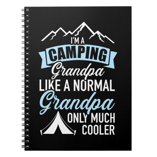 Cuaderno Soy Un Abuelo De Camping (Frente)