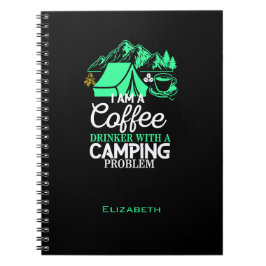 Cuaderno Soy un alcohólico con el diseño de problemas de ca