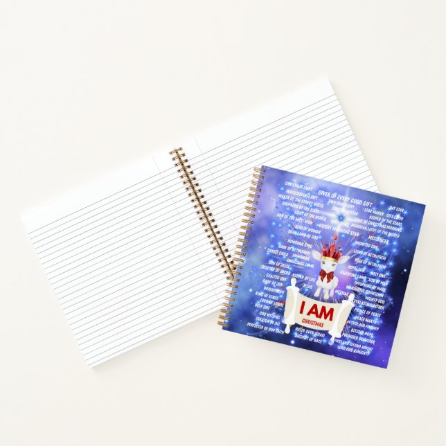 Cuaderno SOY un bloc de notas espiral de Navidades (Interior)