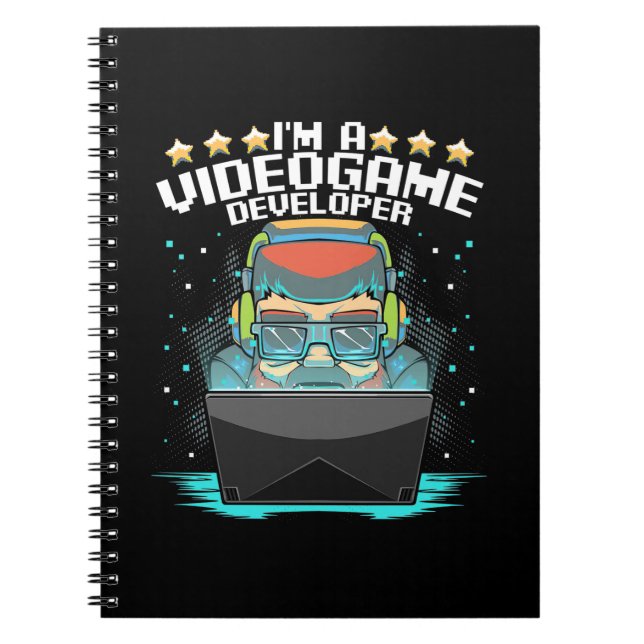 Cuaderno Soy Un Desarrollador De Videojuegos (Frente)