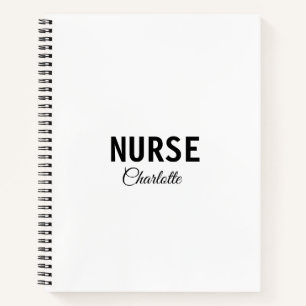 Cuaderno Soy un experto médico de enfermería añada su nombr