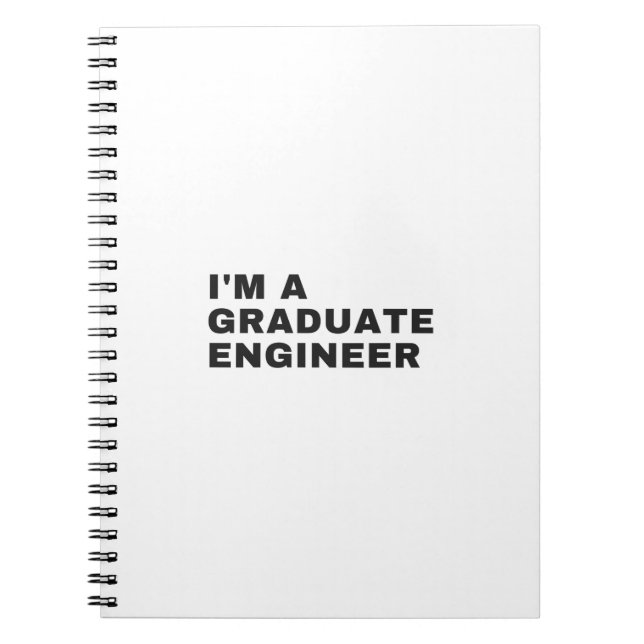 CUADERNO SOY UN INGENIERO GRADUADO (Frente)