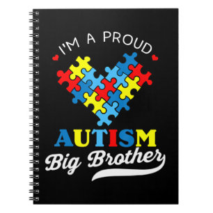 Cuaderno Soy un orgulloso autismo Gran Hermano - perfecto p
