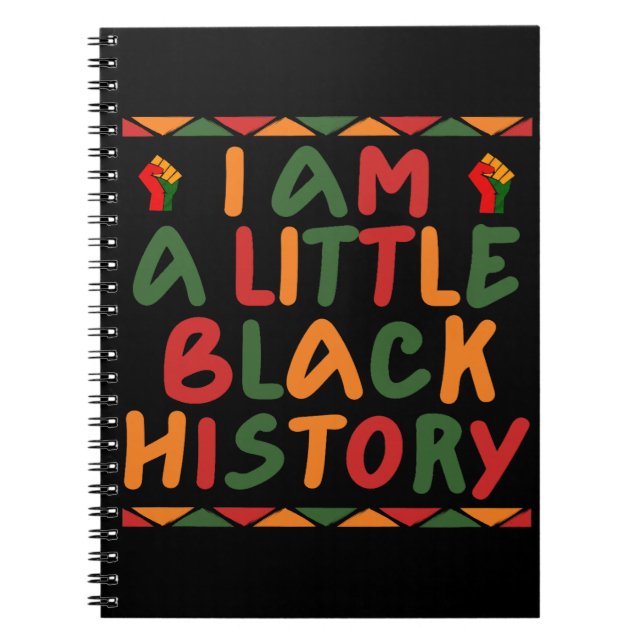 Cuaderno Soy Un Poco De Historia Negra (Frente)