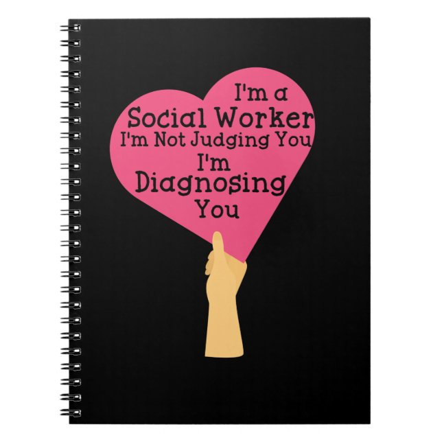 Cuaderno Soy un regalo de la escuela de trabajo social para (Frente)