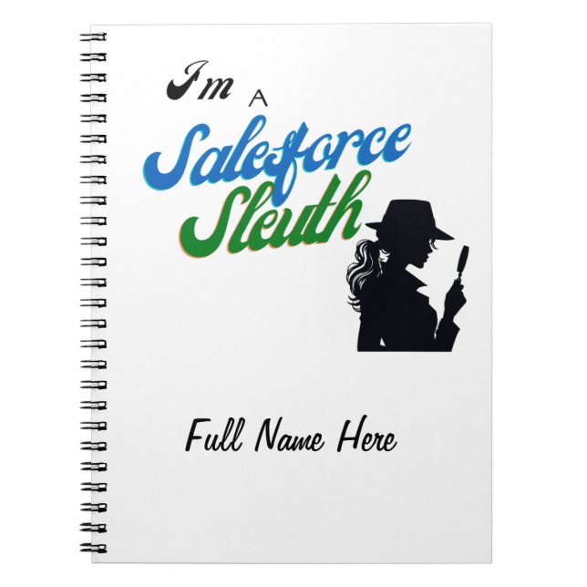 Cuaderno Soy un Salesforce Sleuth (Frente)