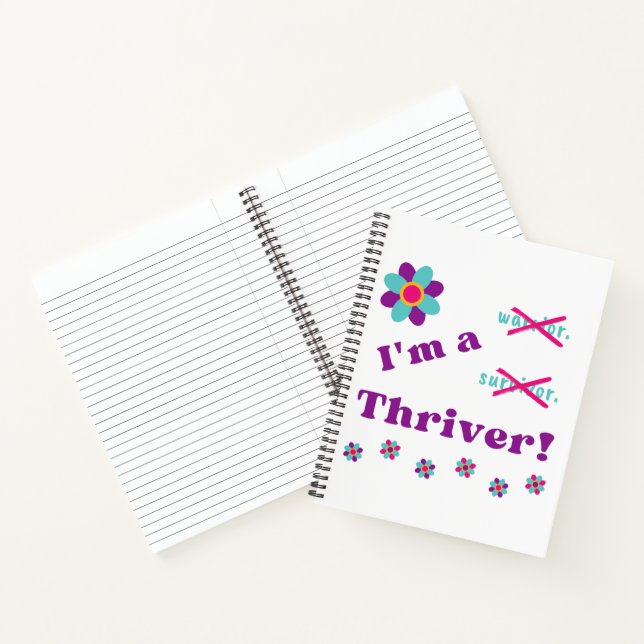 Cuaderno ¡Soy un Thriver! (Interior)
