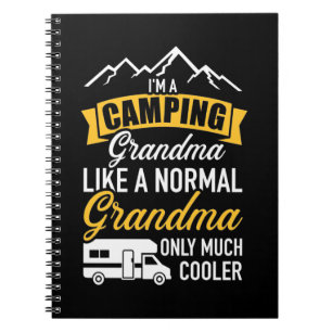 Cuaderno Soy Una Abuela De Camping
