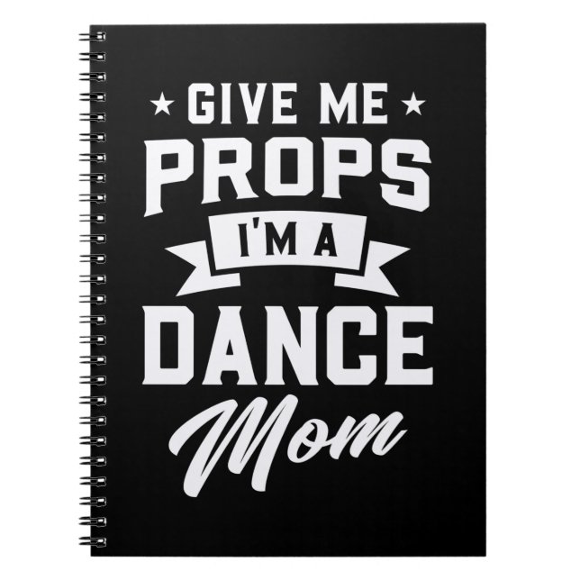 Cuaderno Soy Una Madre De Baile (Frente)