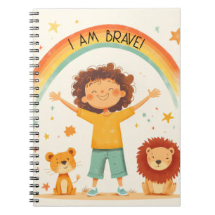 Cuaderno Soy Valiente - Afirmación para Niños