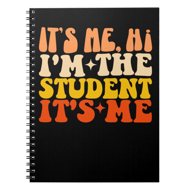Cuaderno Soy Yo Hola Soy El Estudiante Soy Yo Divertido (Frente)