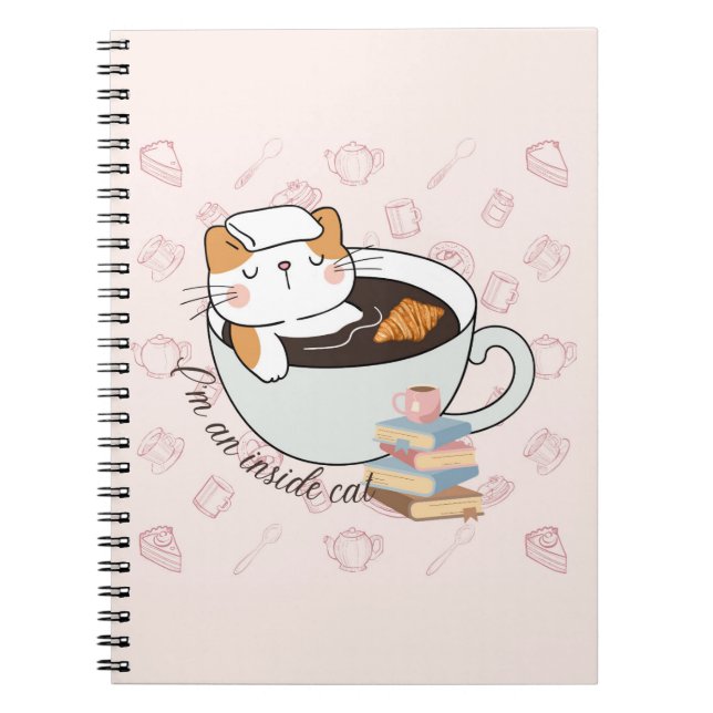 Cuaderno Spa de gato interno (Frente)