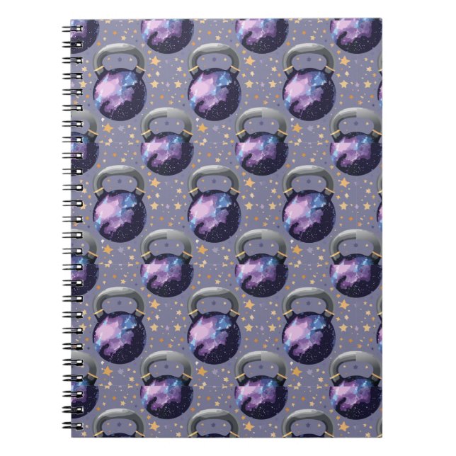 Cuaderno Space Galaxy Kettlebell (Frente)