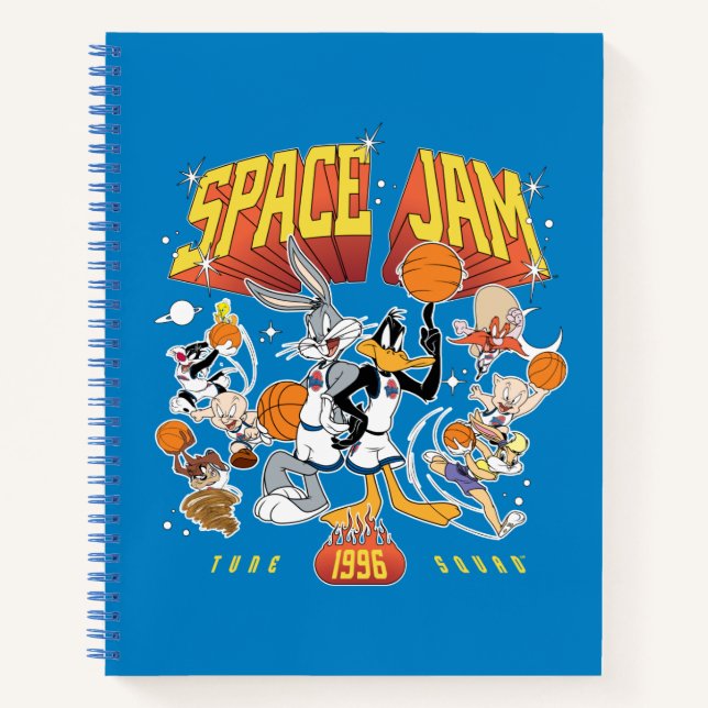 Cuaderno SPACE JAM™ TUNE SQUAD™ 1996 Gráfico (Anverso)