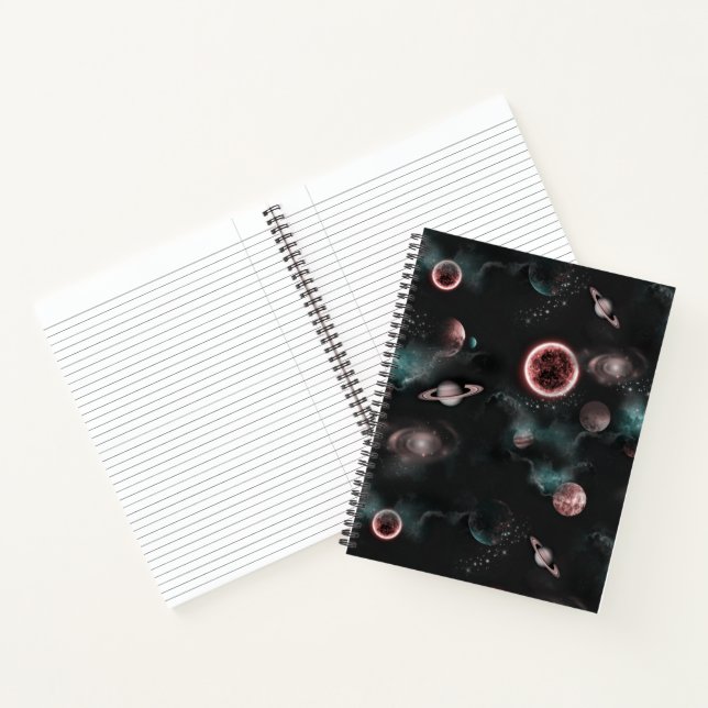 Cuaderno Space Pattern  (Interior)