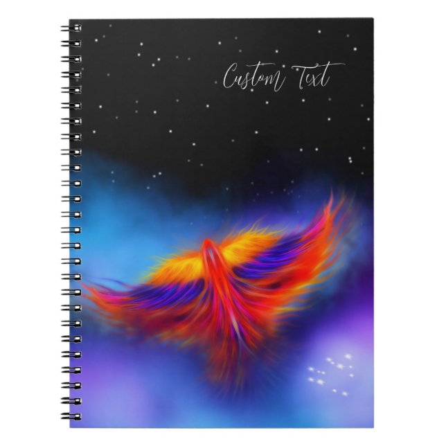Cuaderno Space Phoenix Nebula (Frente)
