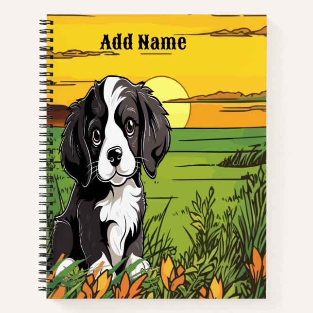 Cuaderno Spaniel (Anverso)