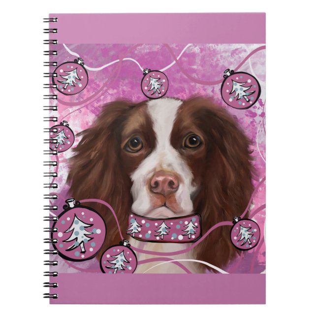 CUADERNO SPANIEL DE PRIMAVERA INGLESA (Frente)