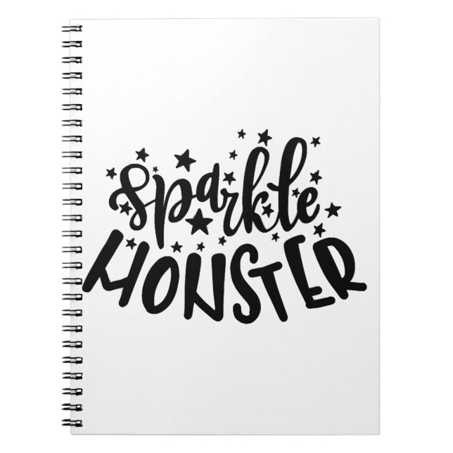 Cuaderno Sparkle Monster Halloween (Frente)
