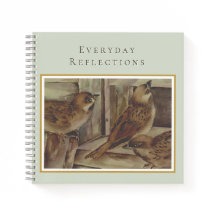 Sparrow Bird Notebook – Nature-Inspired Writing 