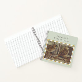 Cuaderno Sparrow Bird Notebook – Nature-Inspired Writing 
