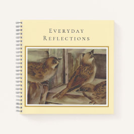 Cuaderno Sparrow Notebook | Nature Writing Journal