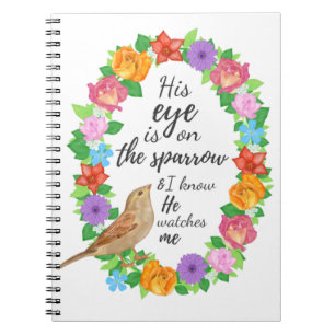 Cuaderno Sparrow Prayer Journal Church or Sermon Notebook