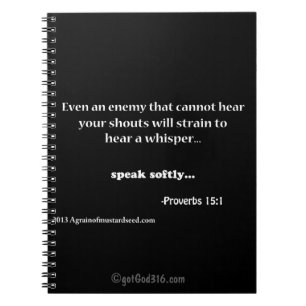 Cuaderno Speak Softy gotGod316.com