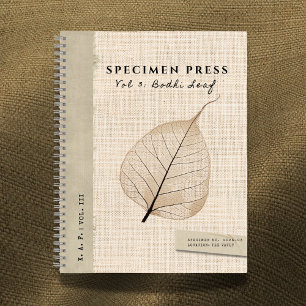 Cuaderno Specimen Press Vol. 3: Bodhi Esqueleto con Aspecto