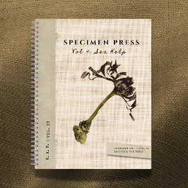 Cuaderno Specimen Press Vol. 4: Sea Kelp Archival Journal