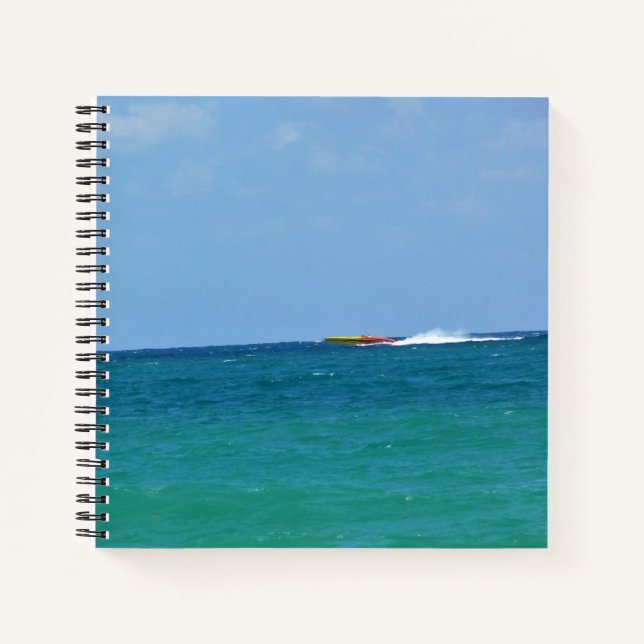 Cuaderno Speed Boat, Fort Lauderdale, Florida (Anverso)