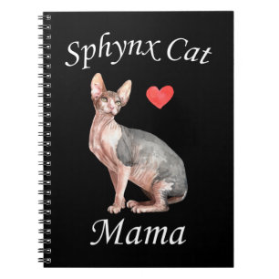 Cuaderno Sphynx Mom Cat Lover Mascota Madre