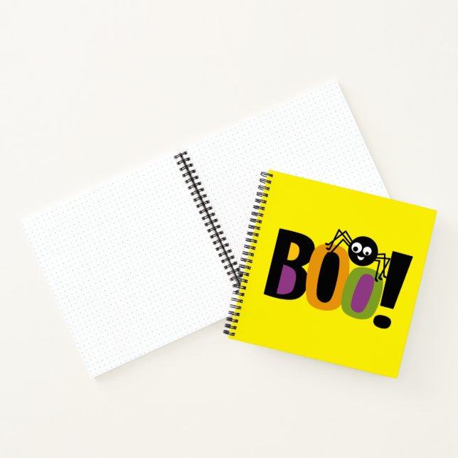 Cuaderno Spider BOO Halloween (Interior)