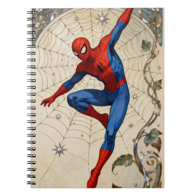 Cuaderno Spider Man Art Nouveau (Frente)
