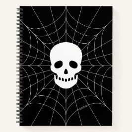 Cuaderno Spiderweb Skull