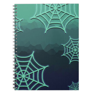 Cuaderno Spiderweb verde