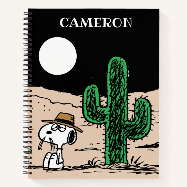 Cuaderno Spike en el desierto de Moonlit (Anverso)