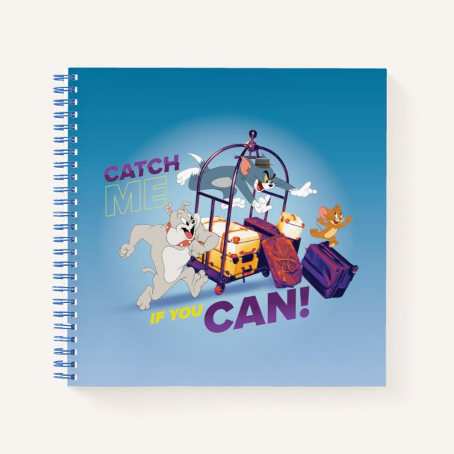 Cuaderno Spike, Tom Y Jerry - Atrápame Si Puedes (Anverso)