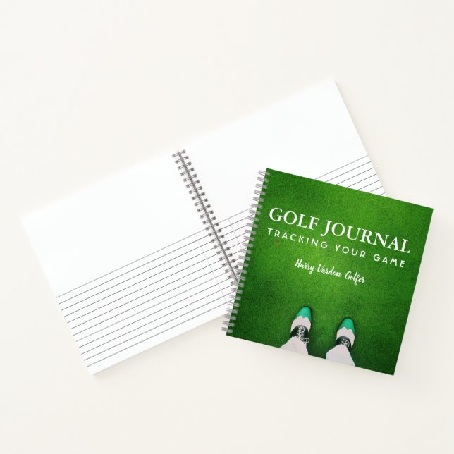 Cuaderno Spiral Golf Journal (Interior)