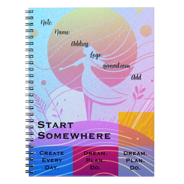 Cuaderno Spiral Notebook  (Frente)