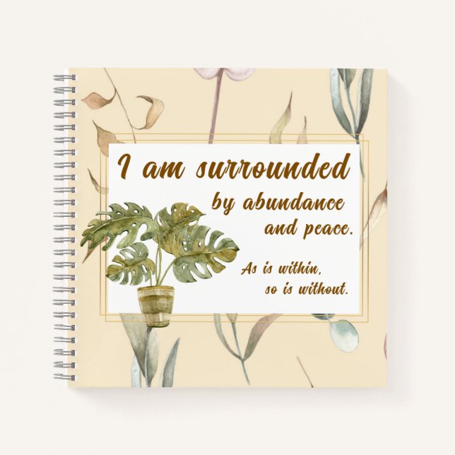 Cuaderno Spiral Notebook (Anverso)
