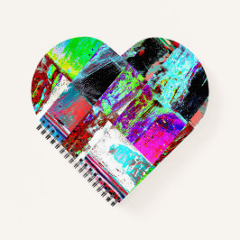 Cuaderno Spiral Notebook – Abstract Grid