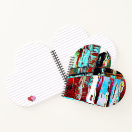 Cuaderno Spiral Notebook – Collapse Reflection Abstract 