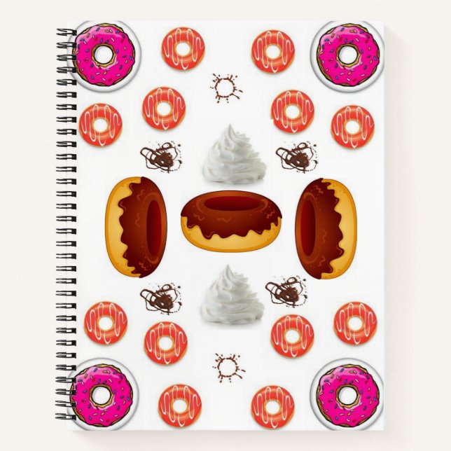 Cuaderno Spiral Notebook Donut (Anverso)